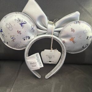 Disney Metallic Silver Loungefly Headband